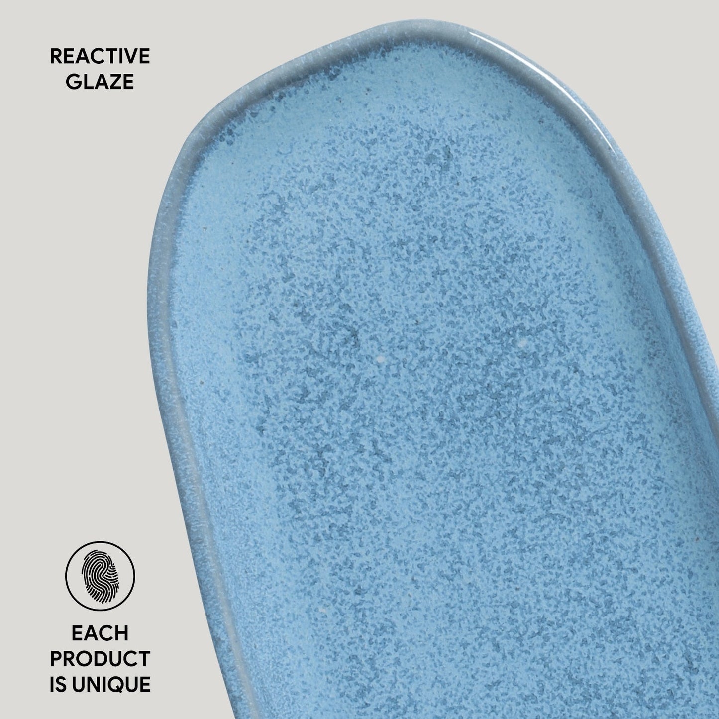 Porto Brasil BREEZE SHALLOW OVAL PR ORGANIC STONEWARE dia. 9.06x4.33" SKU: '15114109001