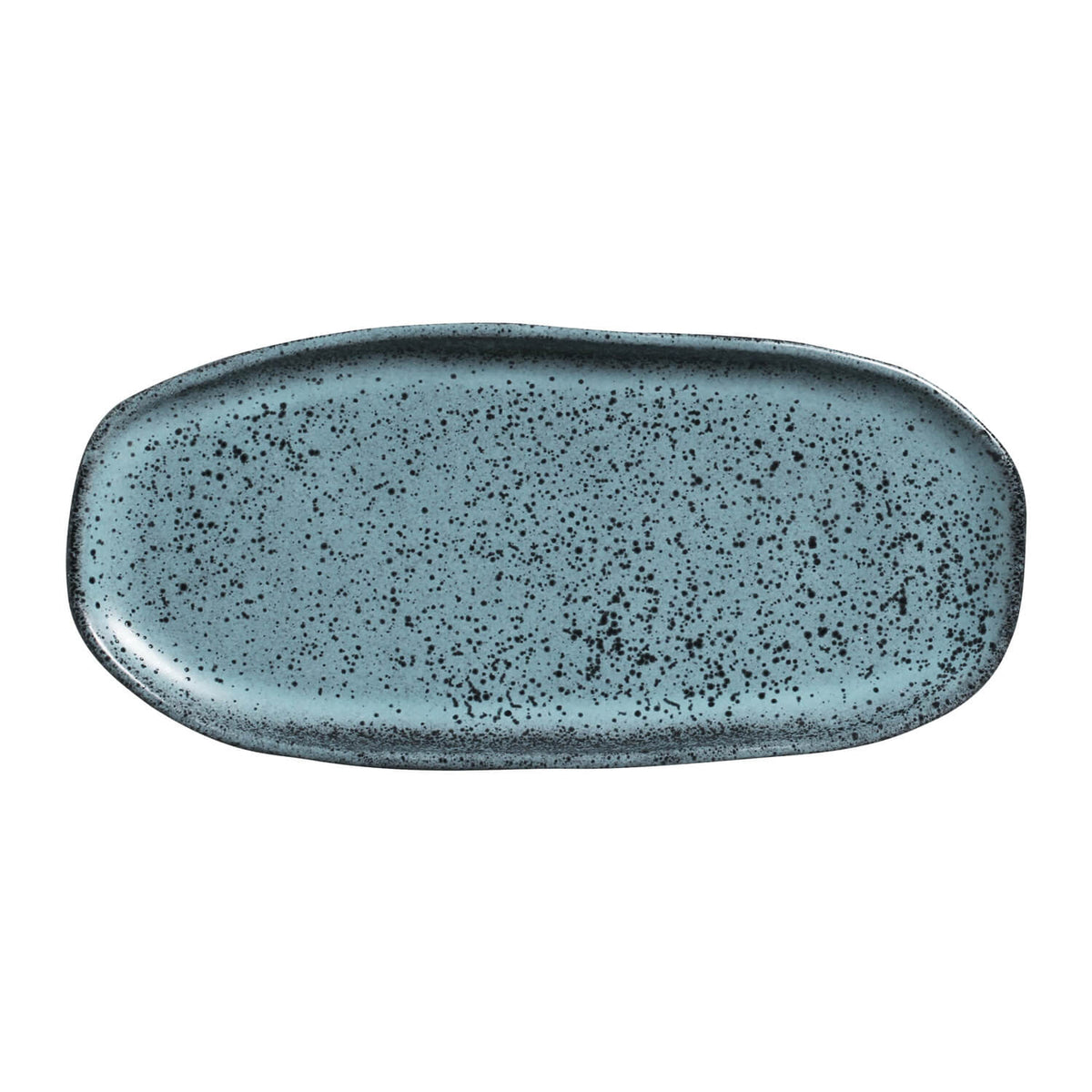 Porto Brasil NIGHT SKY SHALLOW OVAL PR ORGANIC STONEWARE dia. 9.06x4.33" SKU: '1511477201
