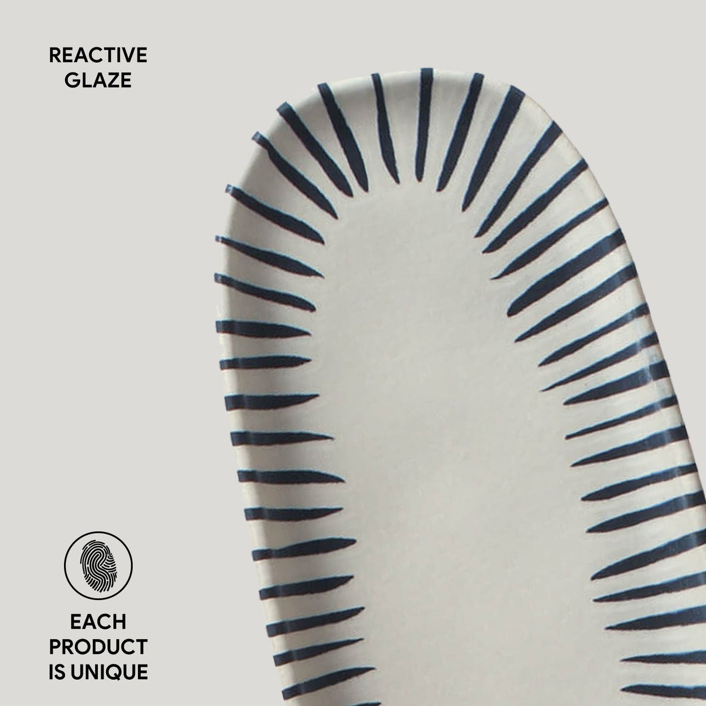 Porto Brasil ELEMENTO SHALLOW OVAL PR ORGANIC STONEWARE dia. 9.06x4.33" SKU: '1511493101