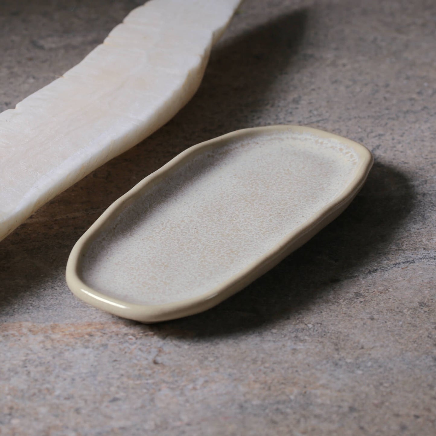 Porto Brasil LATTE SHALLOW OVAL PR ORGANIC STONEWARE dia. 6.5x3.15" SKU: '15214108501