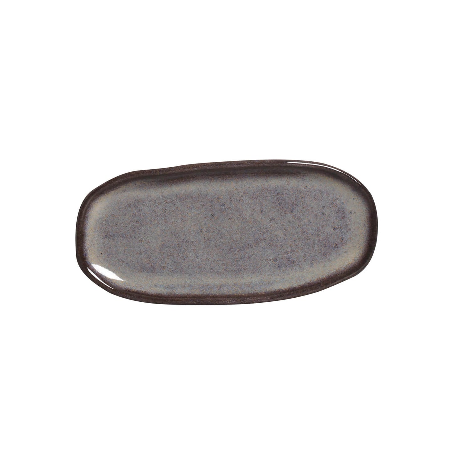 Porto Brasil TOURMALINE SHALLOW OVAL PR ORGANIC STONEWARE dia. 6.5x3.15" SKU: '15214108901