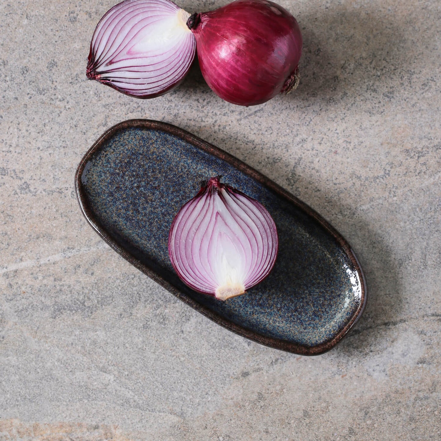Porto Brasil TITANIUM SHALLOW OVAL PR ORGANIC STONEWARE dia. 6.5x3.15" SKU: '15214109401