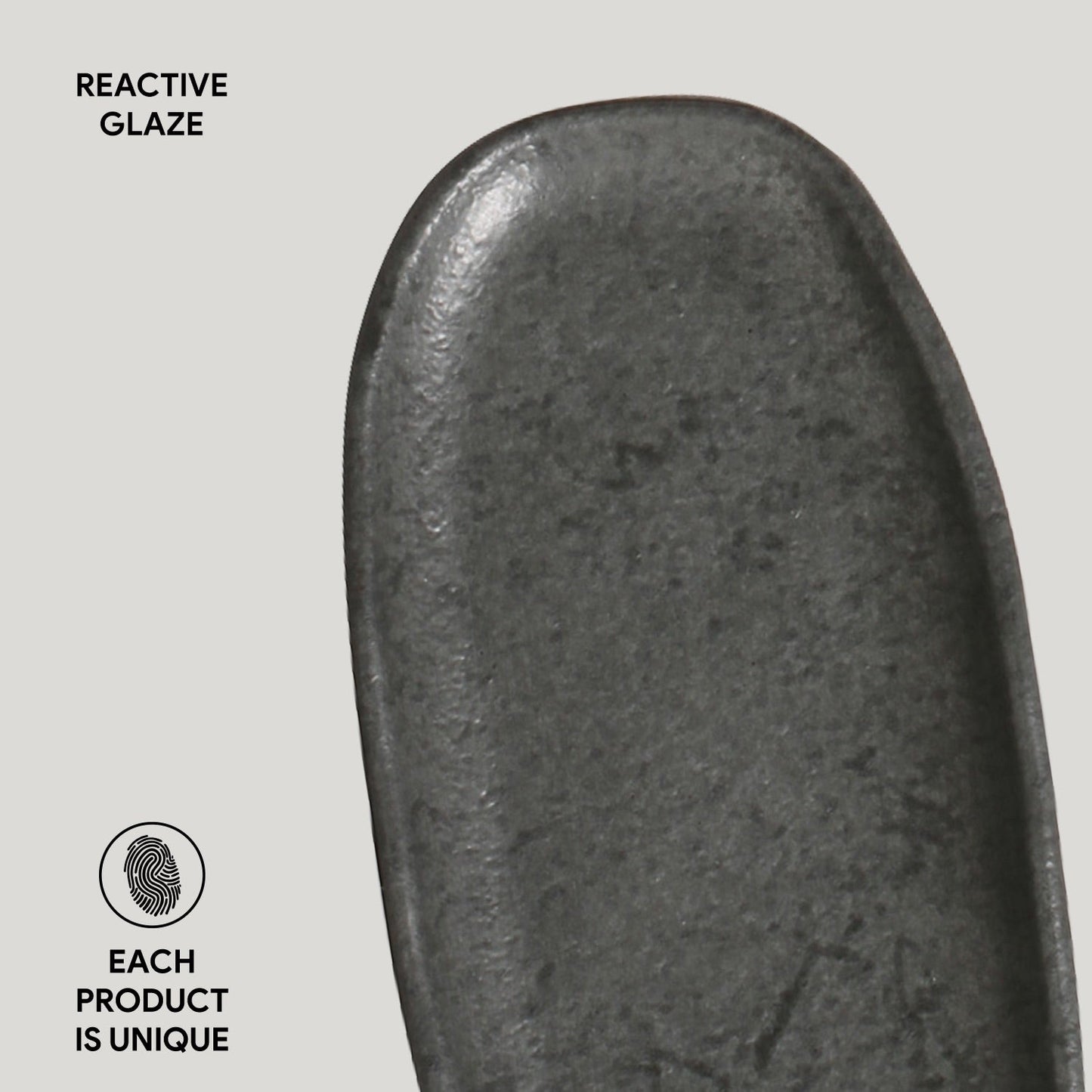 Porto Brasil CHROMIUM SHALLOW OVAL PR ORGANIC STONEWARE dia. 6.5x3.15" SKU: '15214115901