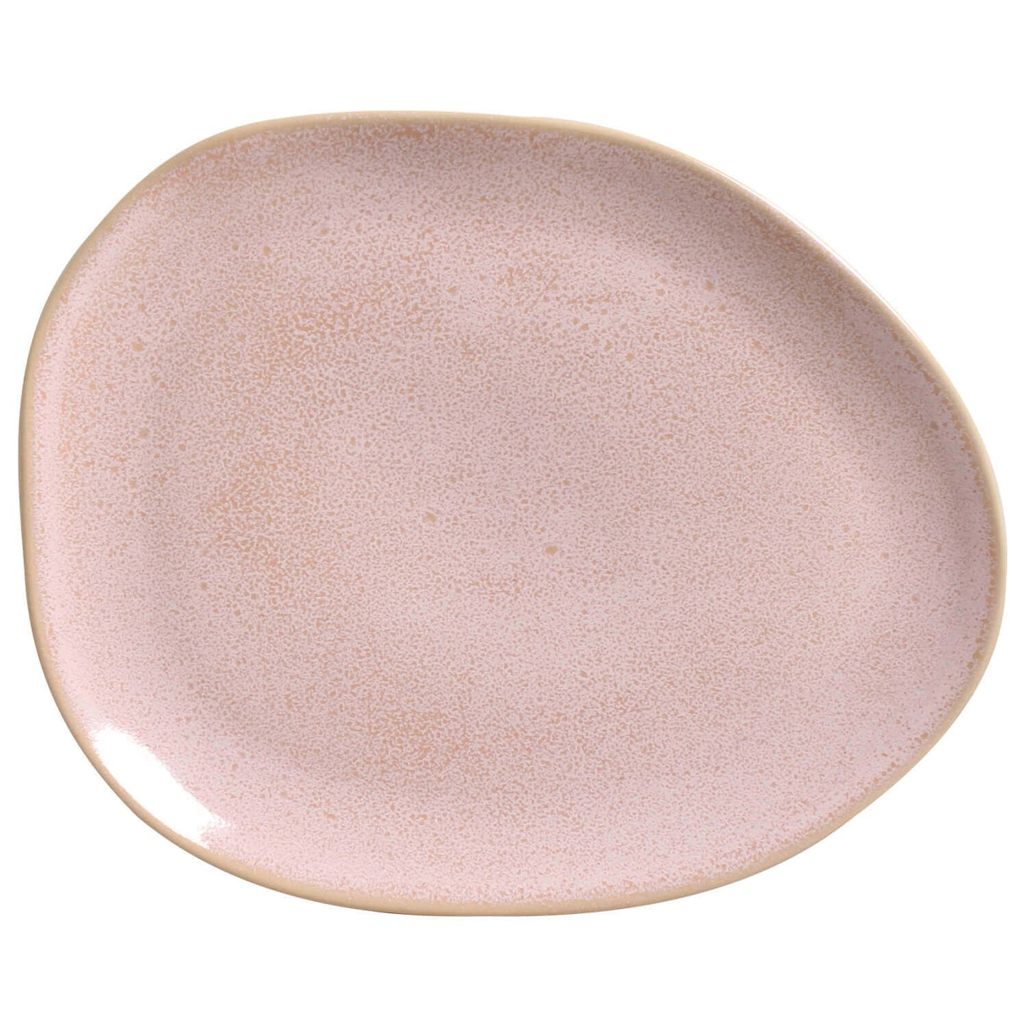 Porto Brasil LITCHI OVAL DINNER PLATE ORGANIC STONEWARE dia. 12.2" SKU: '15314109201