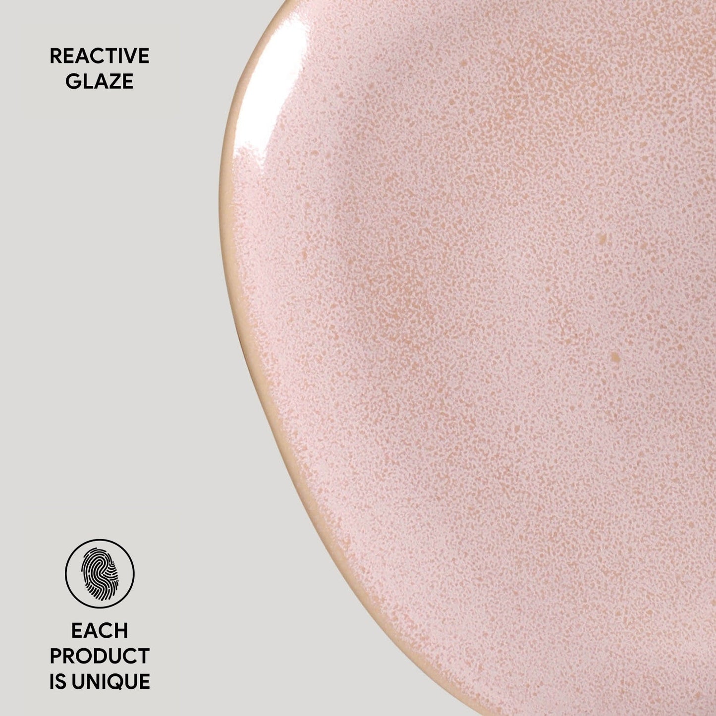 Porto Brasil LITCHI OVAL DINNER PLATE ORGANIC STONEWARE dia. 12.2" SKU: '15314109201