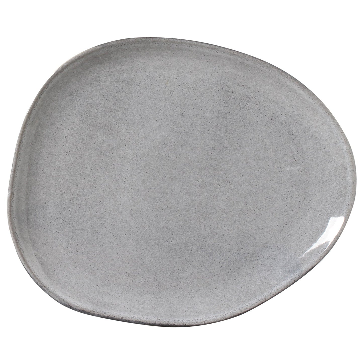 Porto Brasil DUST OVAL DINNER PLATE ORGANIC STONEWARE dia. 12.2" SKU: '15314115801