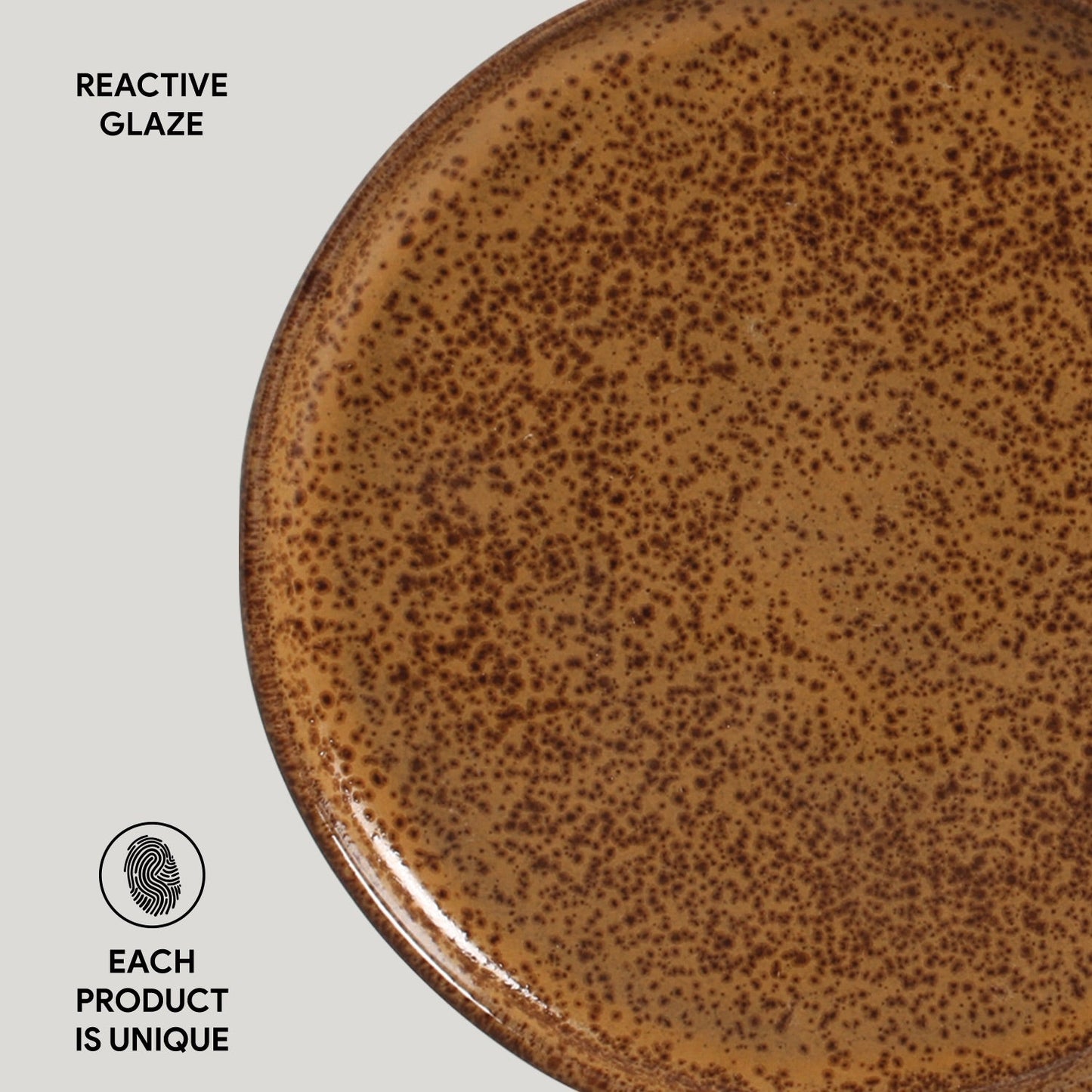 Porto Brasil DIJON BREAD PLATE STONEWARE dia. 6.1x0.63" SKU: '15931105801
