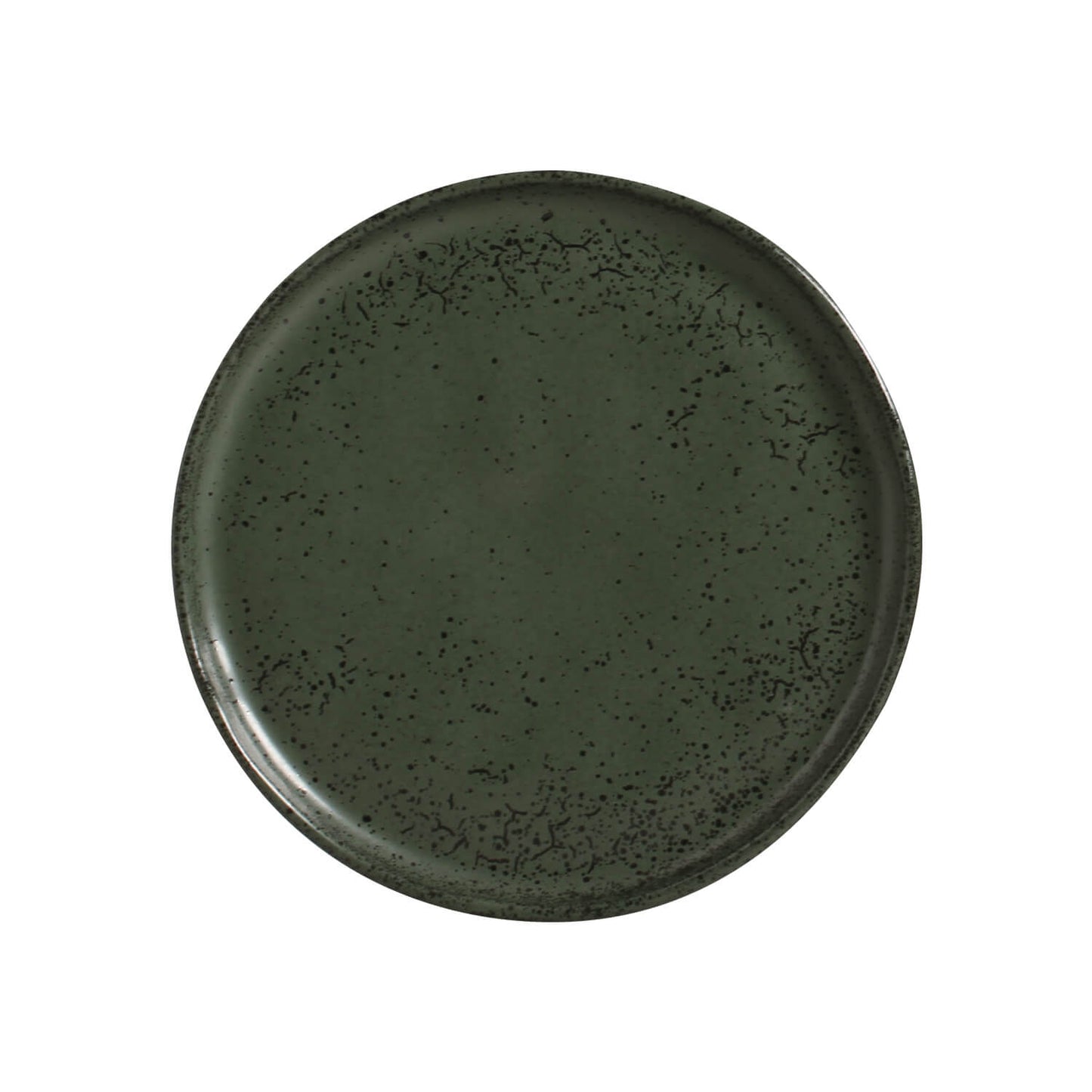 Porto Brasil GREENERY BREAD PLATE STONEWARE dia. 6.1x0.63" SKU: '15931106501