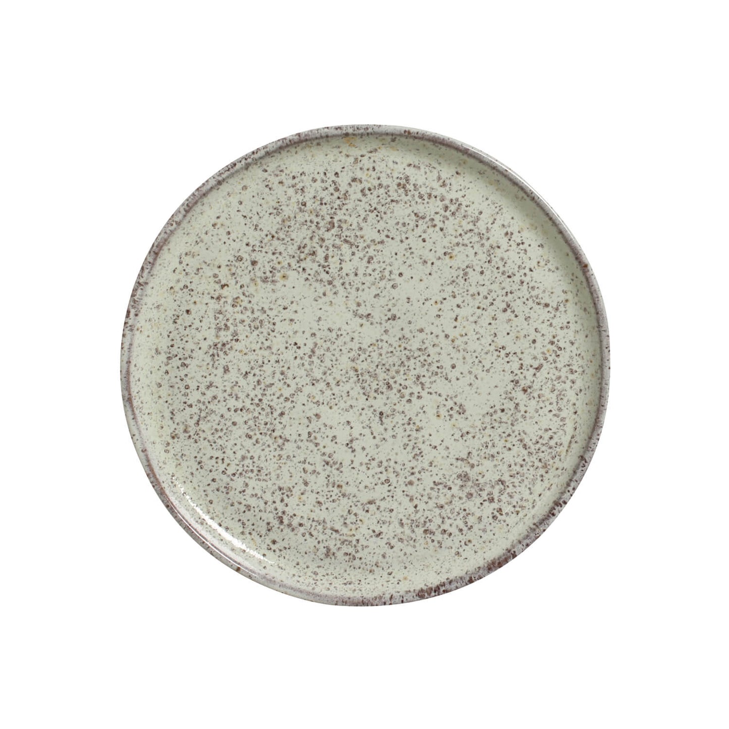 Porto Brasil PISTACHE BREAD PLATE STONEWARE dia. 6.1x0.63" SKU: '15931108801