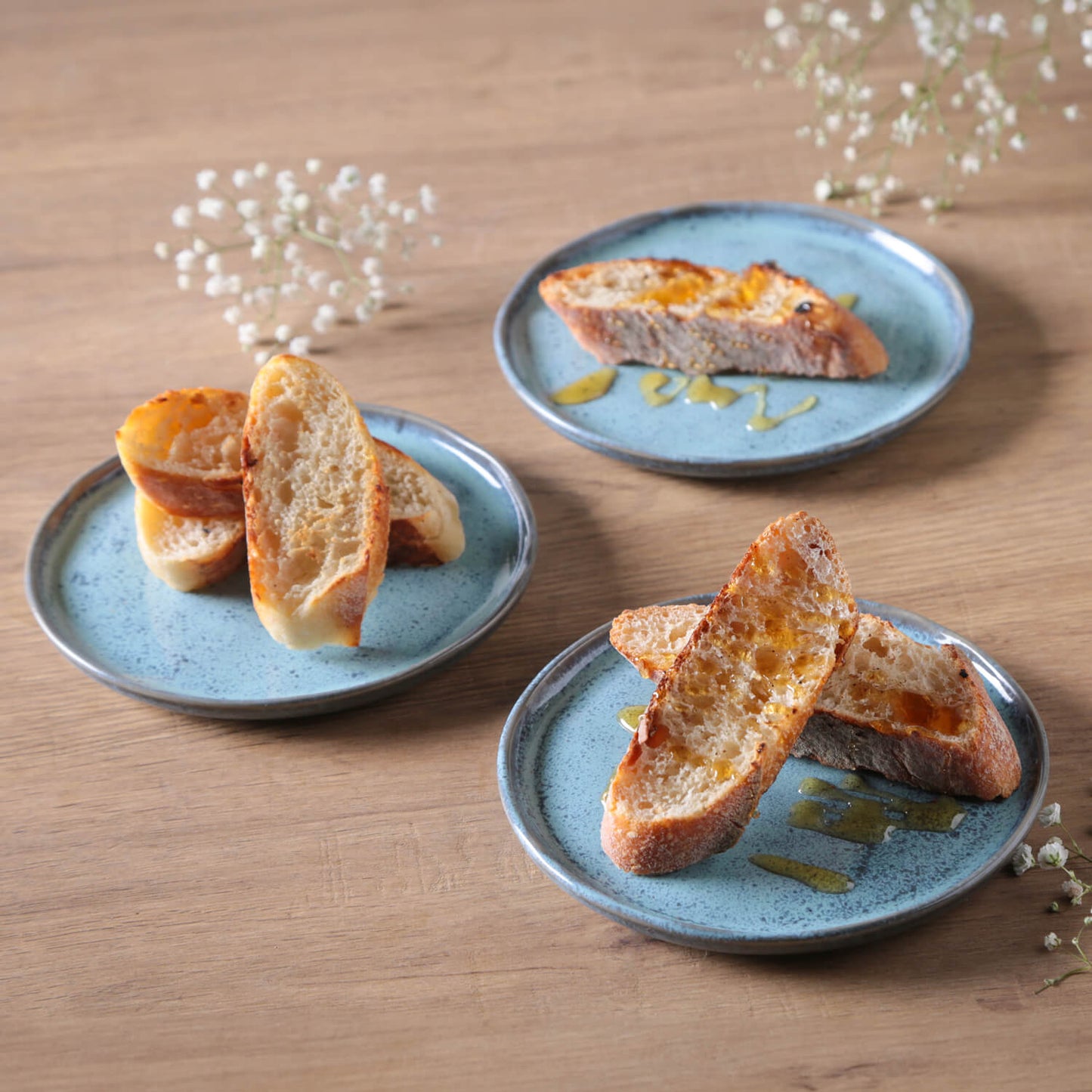 Porto Brasil BREEZE BREAD PLATE STONEWARE dia. 6.1x0.63" SKU: '15931109001