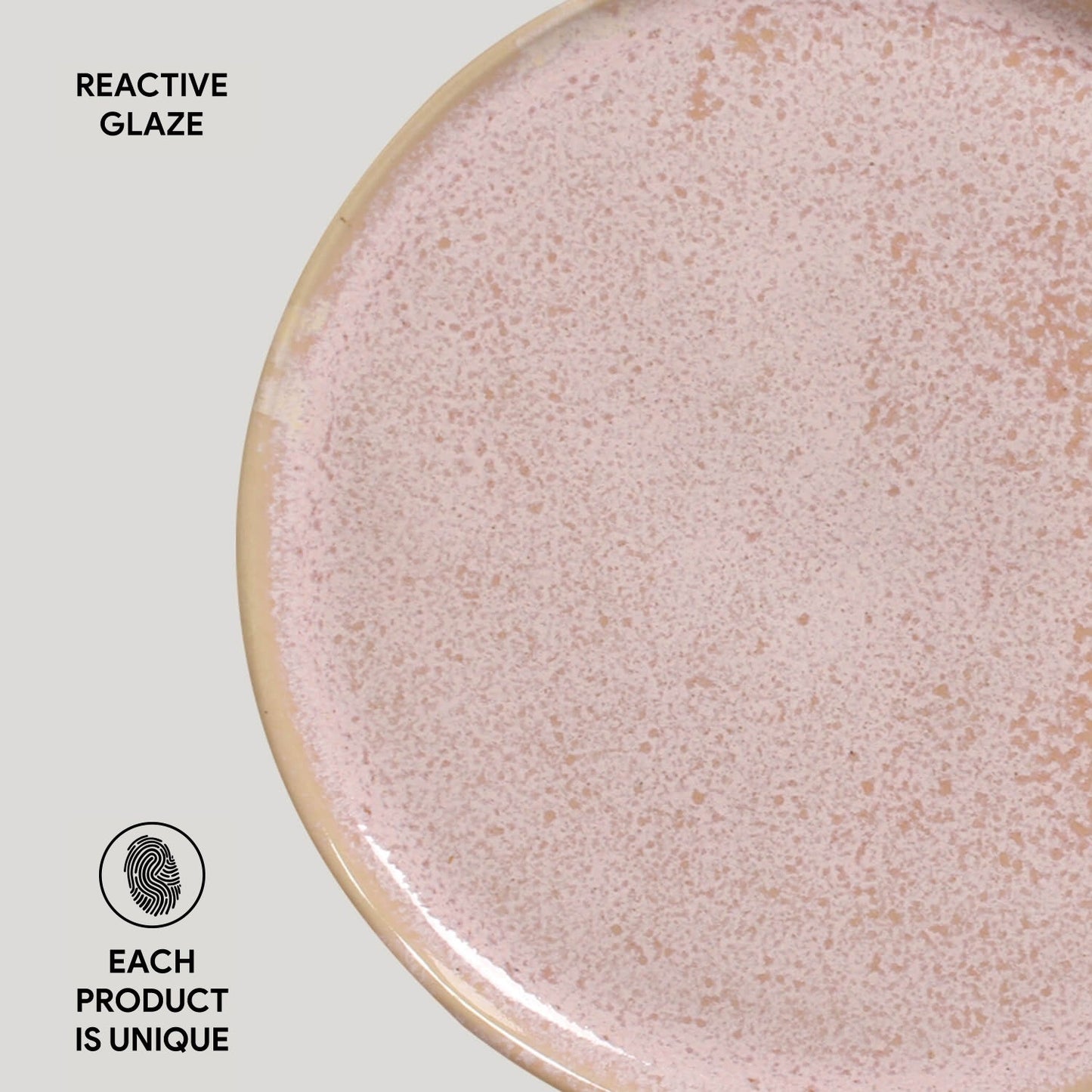 Porto Brasil LITCHI BREAD PLATE STONEWARE dia. 6.1x0.63" SKU: '15931109201