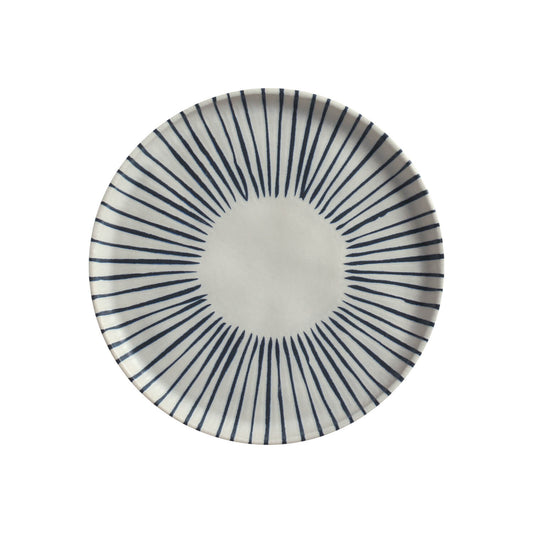 Porto Brasil ELEMENTO BREAD PLATE STONEWARE dia. 6.1x0.63"  SKU: '1593193101