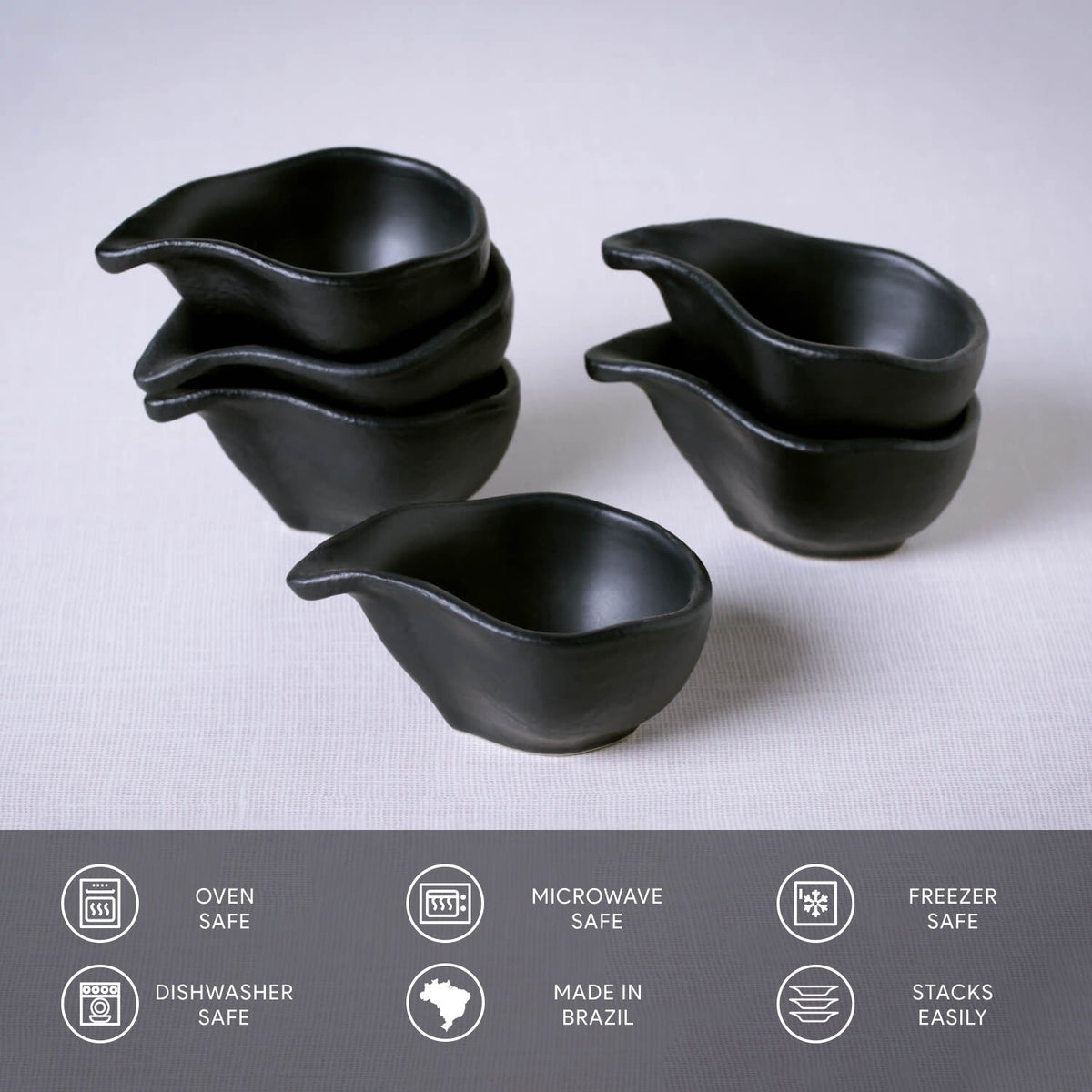 Porto Brasil MATTE BLACK TEARDROP ORGANIC 1.35 oz. SKU: '1641473901