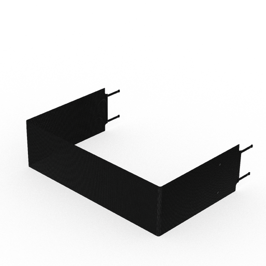 Panel - GN3:1 - Lower 3 Side Mesh - Black