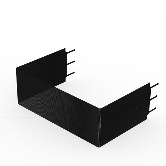 Panel - GN3:1 - Upper 3 Side Mesh - Black