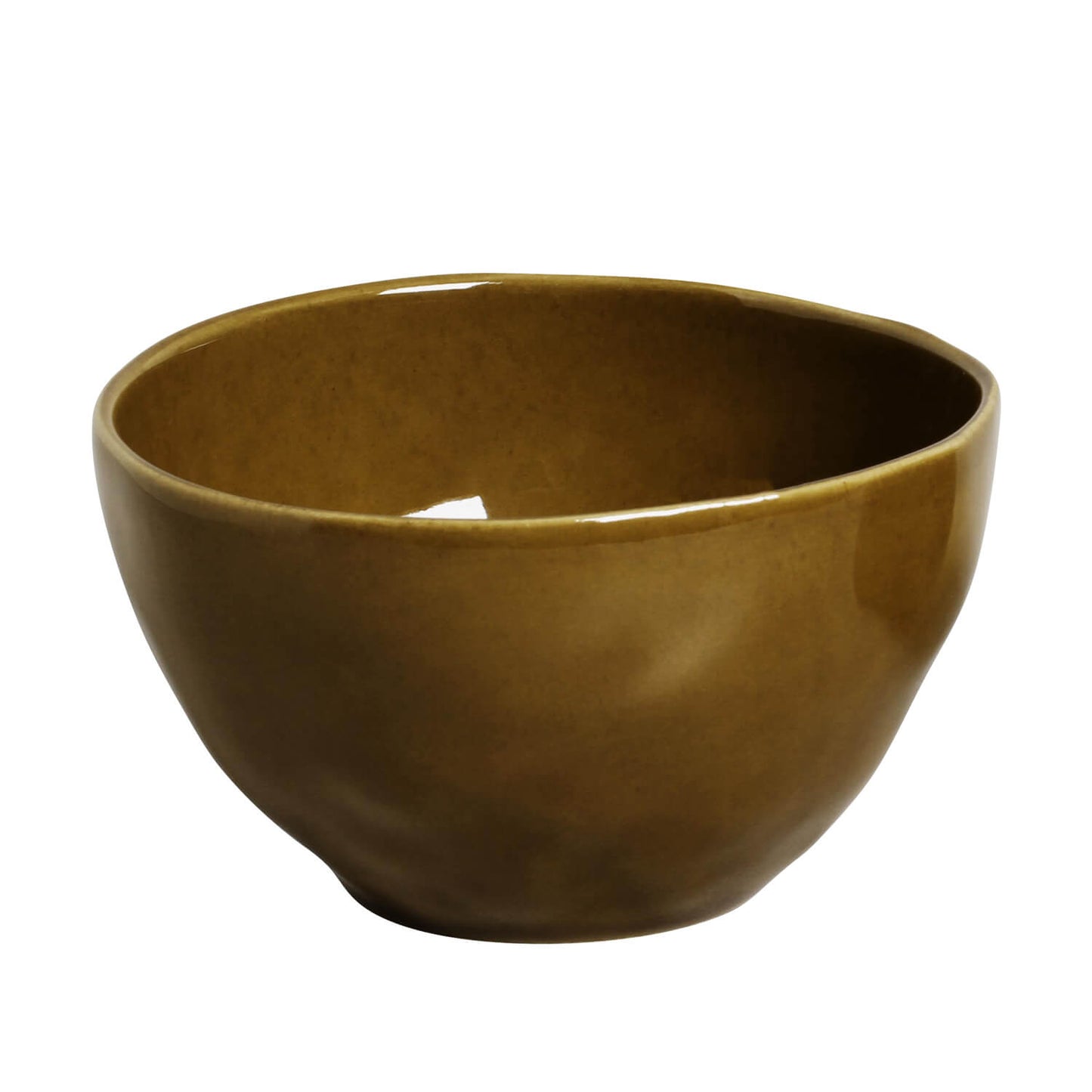 Porto Brasil AMBER BOWL ORGANIC STONEWARE dia. 5.24" SKU: '191477101