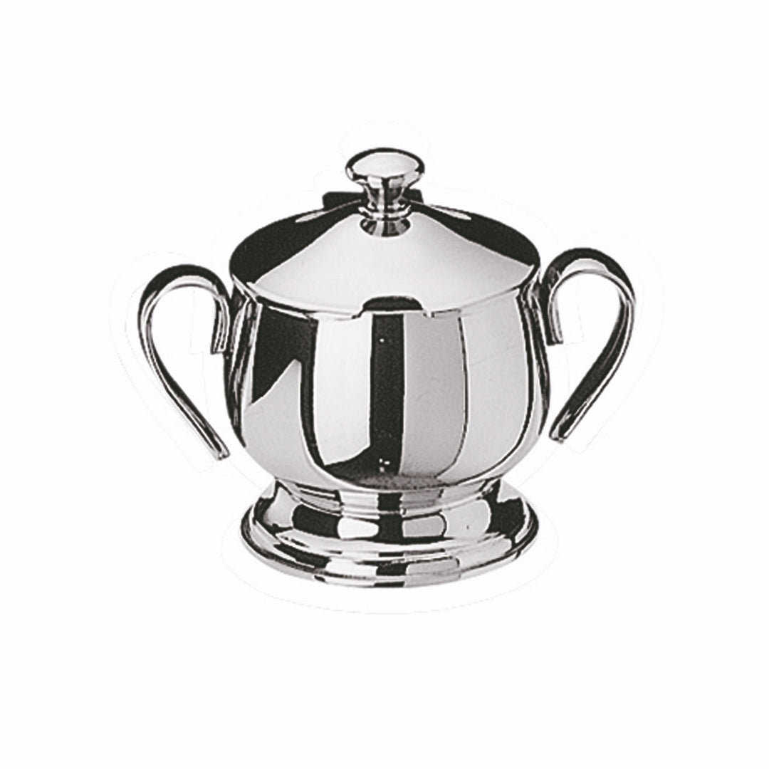 Sugar Bowl With Base With Lid; C: 9-1/8 Oz.