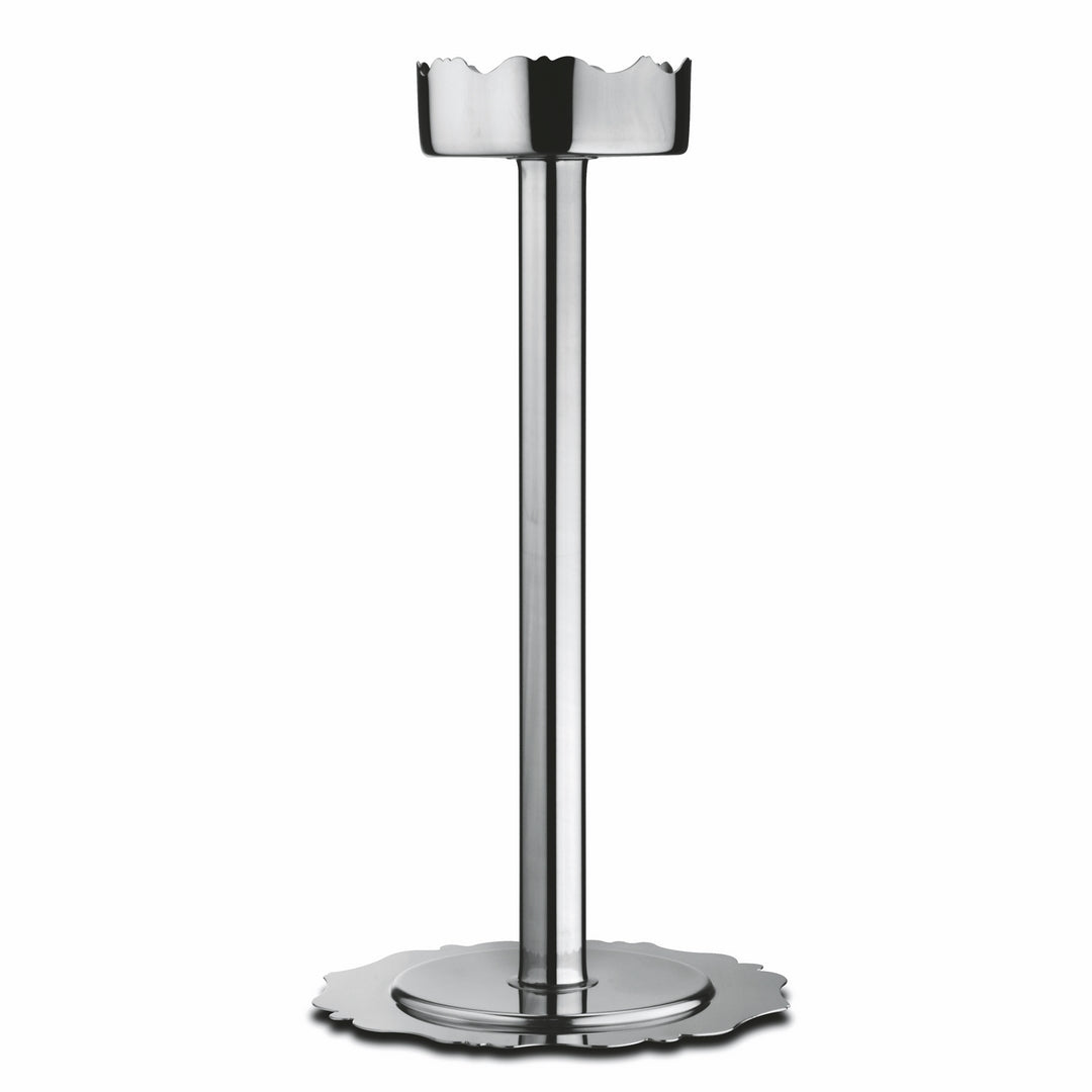 Wine Bucket Stand; Pewter H: 24-3/8"