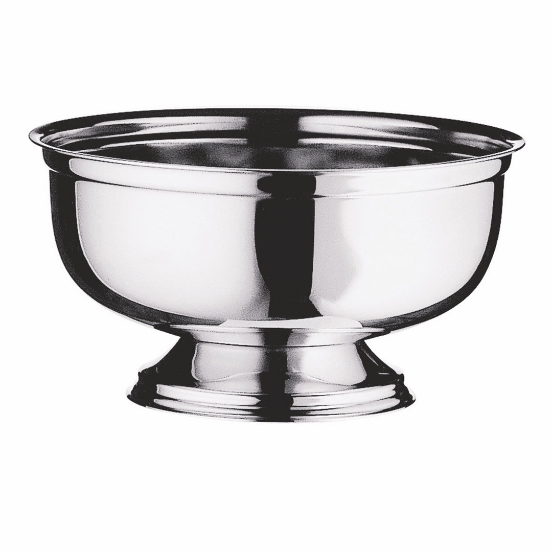 Round Bowl With Base, D: 11"