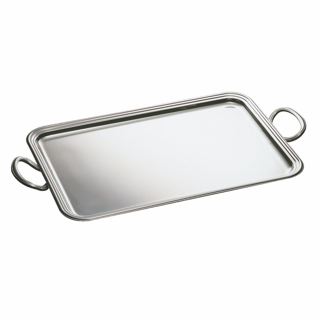 Rectangular Tray With Handles; L: 19-5/8" W: 13-3/8"