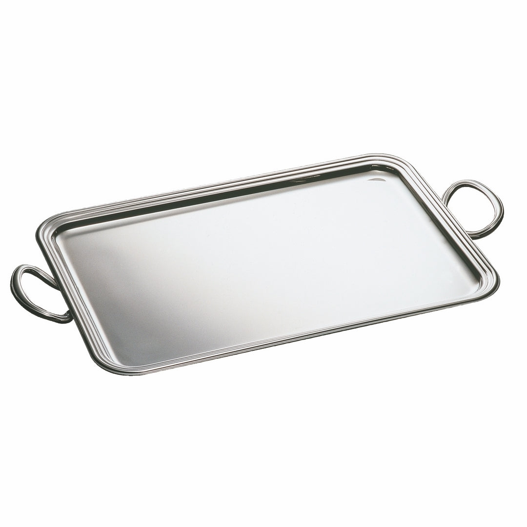 Rectangular Tray With Handles; L: 23-5/8" W: 16-1/8"