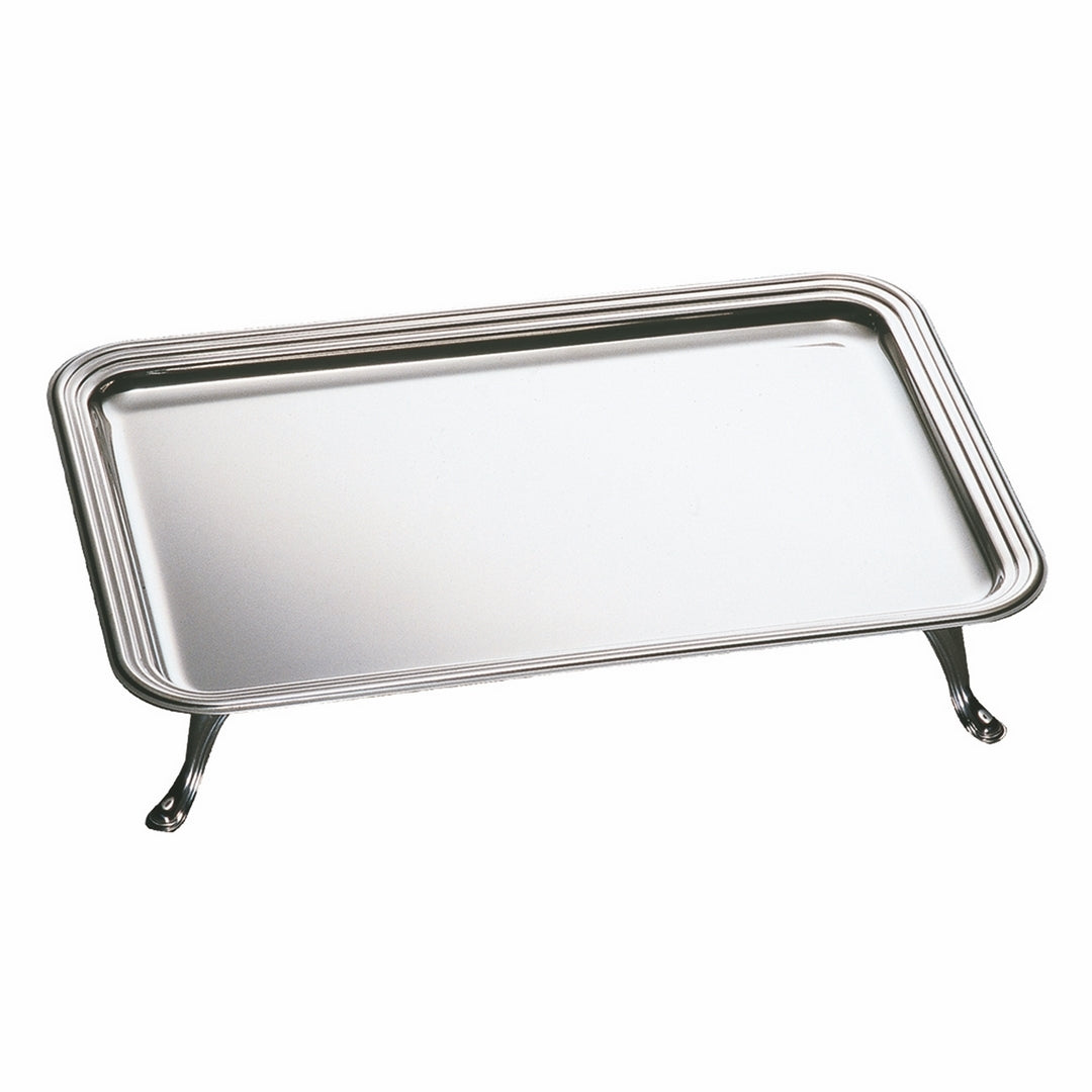 Footed Rectangular Tray; L: 13-3/4" W: 9-1/2"