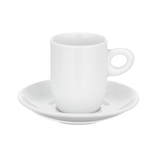 Vista Alegre Optima White - Tulip Cup & Round Saucer 9cl SKU: 21108926