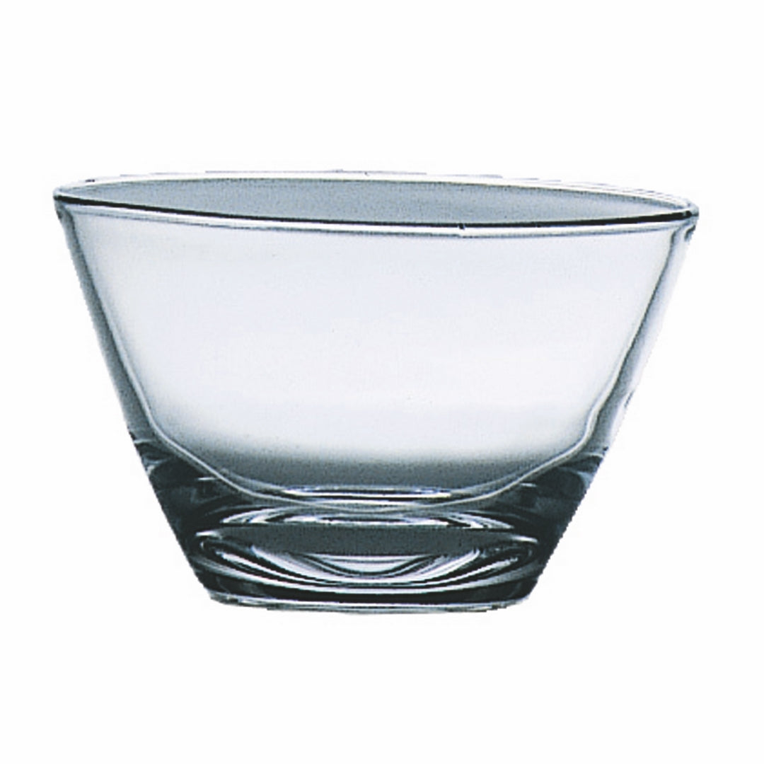 Round Glass Bowl ; H: 2-7/8" D: 4-3/4" C: 13-1/2 Oz.