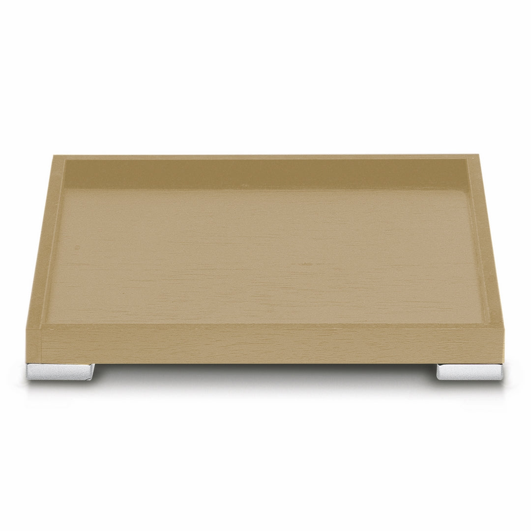 Square Tray/ Charger; Buffet L: 12-3/4" W: 12-3/4" Oak