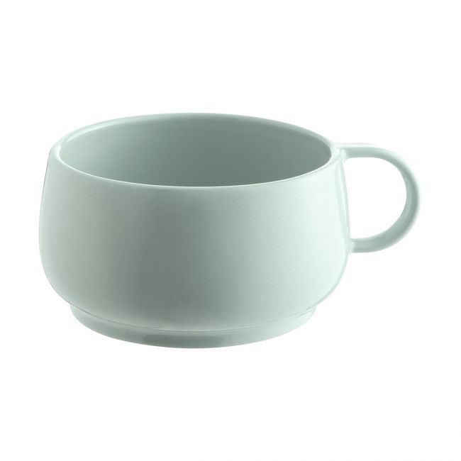 Coffee / Tea Cup 8 1/2 oz - stackable - Green