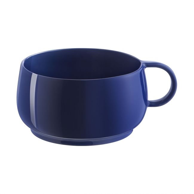 Coffee / Tea Cup 8 1/2 oz - stackable - Blue