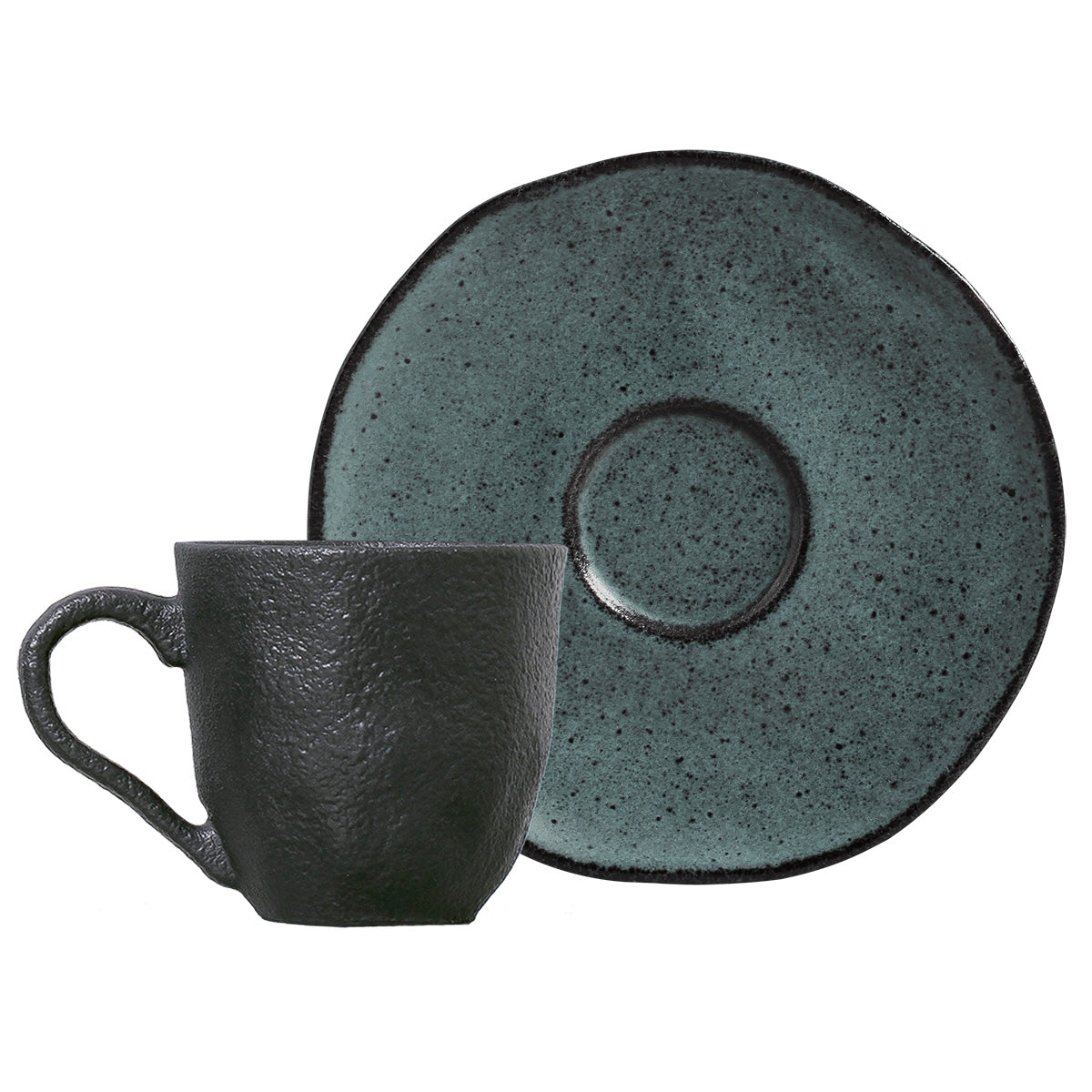 Porto Brasil NIGHT SKY ORGANIC COFFEE CUP + ORGANIC SAUCER SKU: '351481301