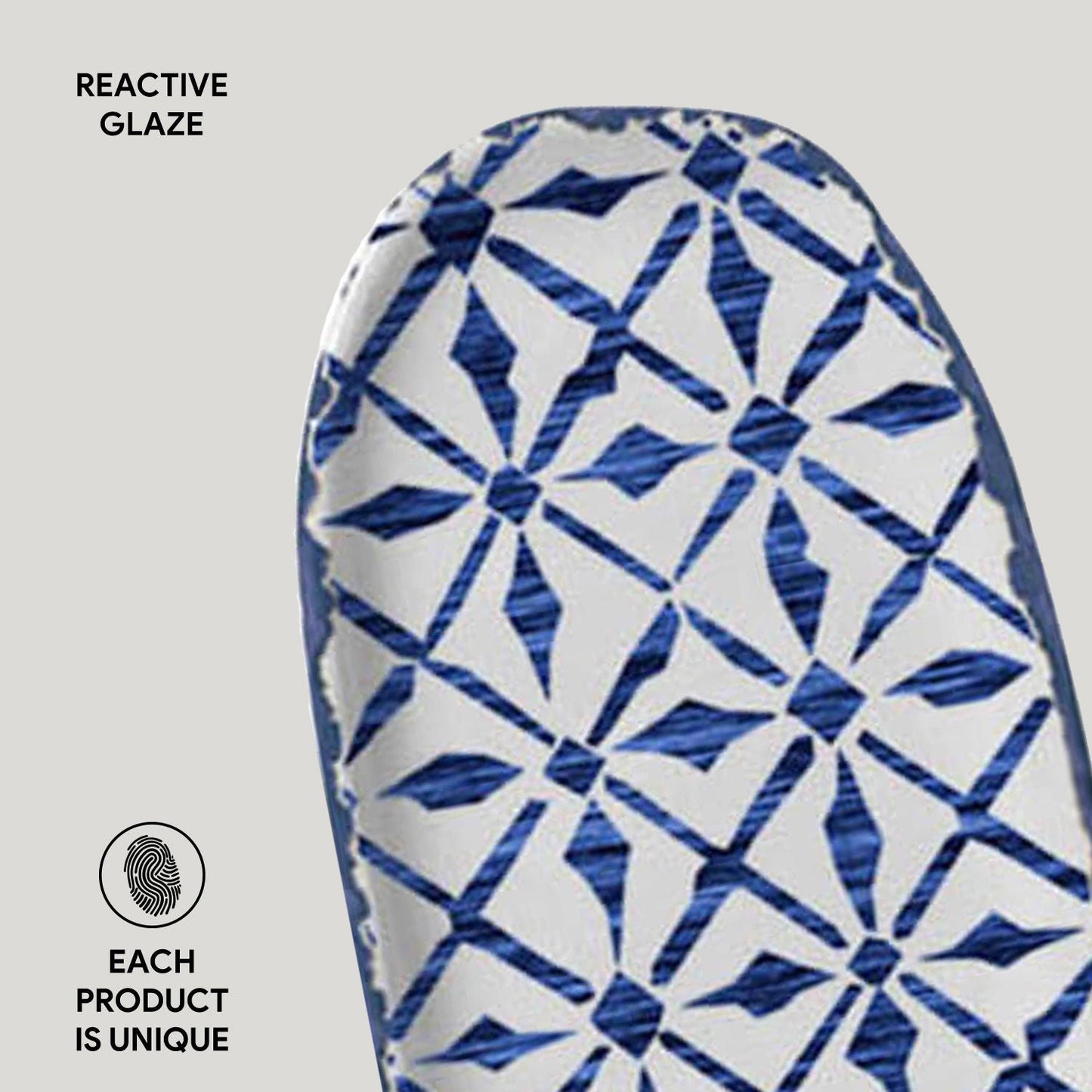 Porto Brasil MAYA SHALLOW OVAL PR ORGANIC STONEWARE dia. 6.5x3.15" SET OF 2 DESIGNS SKU: '35214117901