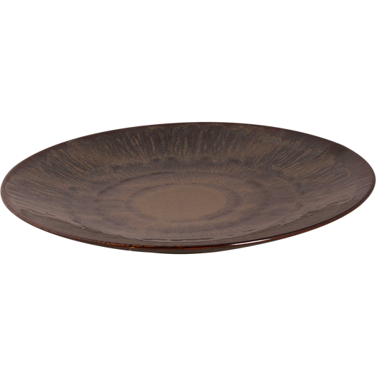 Plate_coupe_Palmer_Victory_27_cm_Brown_Stoneware_St?ck_e__1_stuk_s_