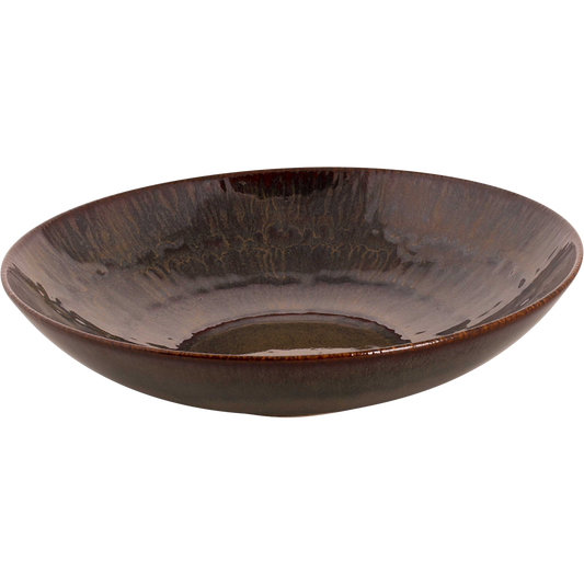 Plate_coupe_deep_Palmer_Victory_22_cm_Brown_Stoneware_piece_s__1_stuk_s_