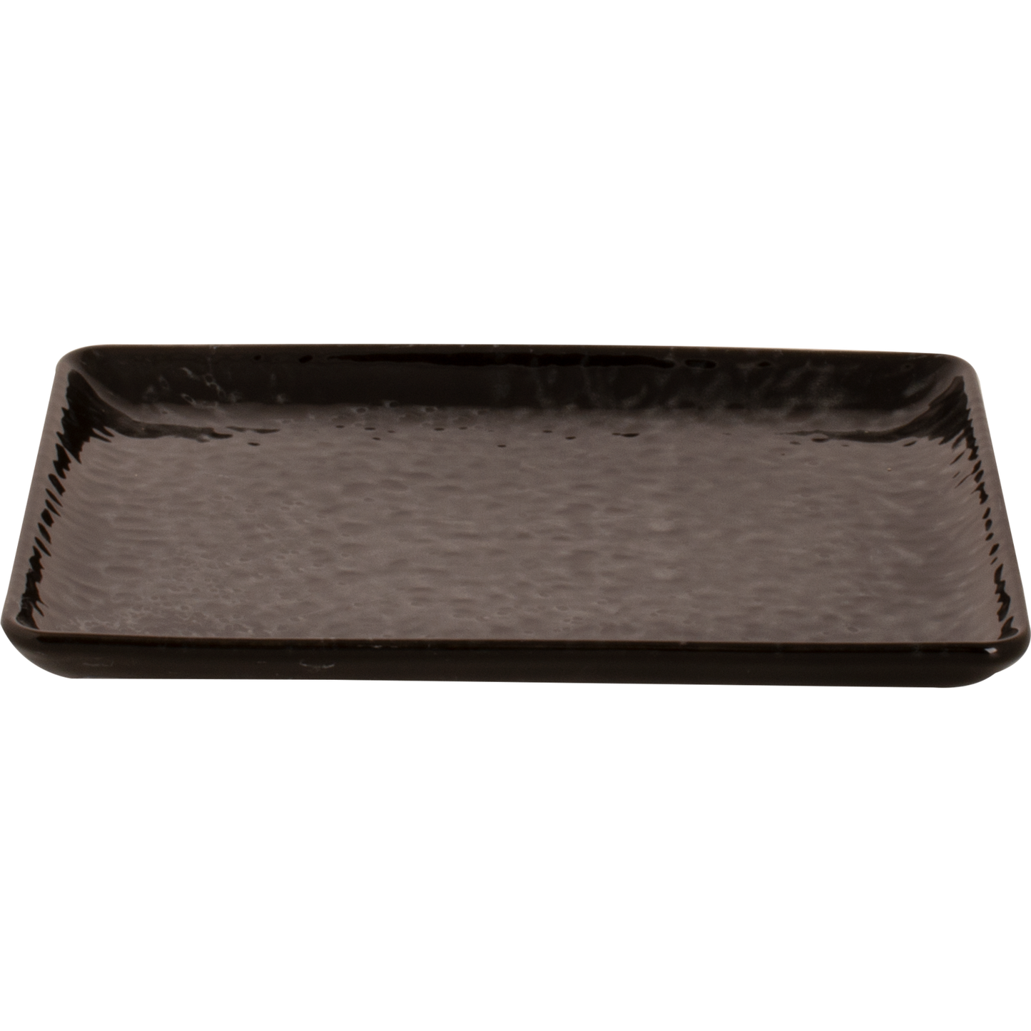 MAASTRICHT PLATE 23X17 RECT. BLACK TAHITI 9 x 6.75 inch SKU: MS-533790