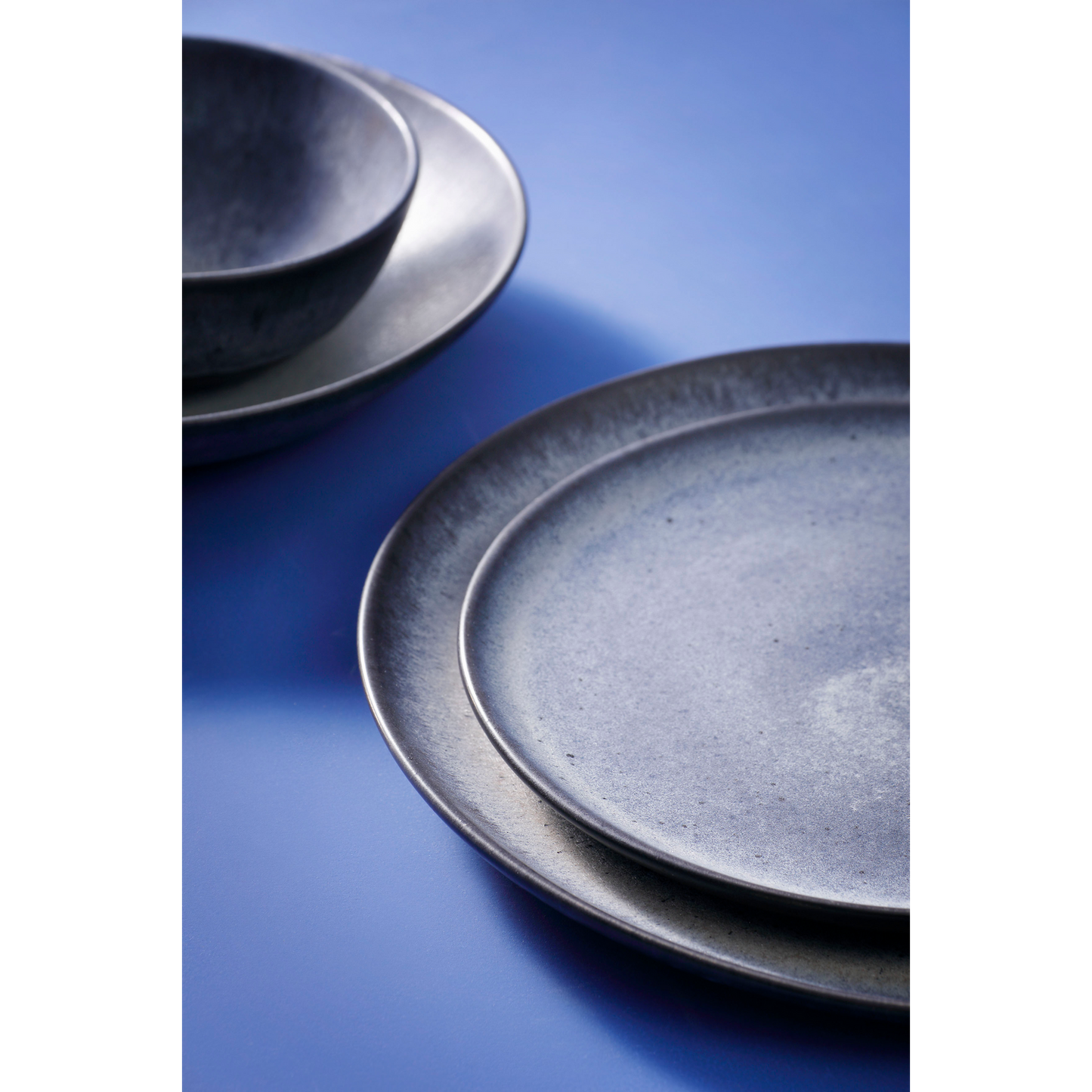 Plate Palmer Houston 11 inch Black Stoneware SKU: '534092