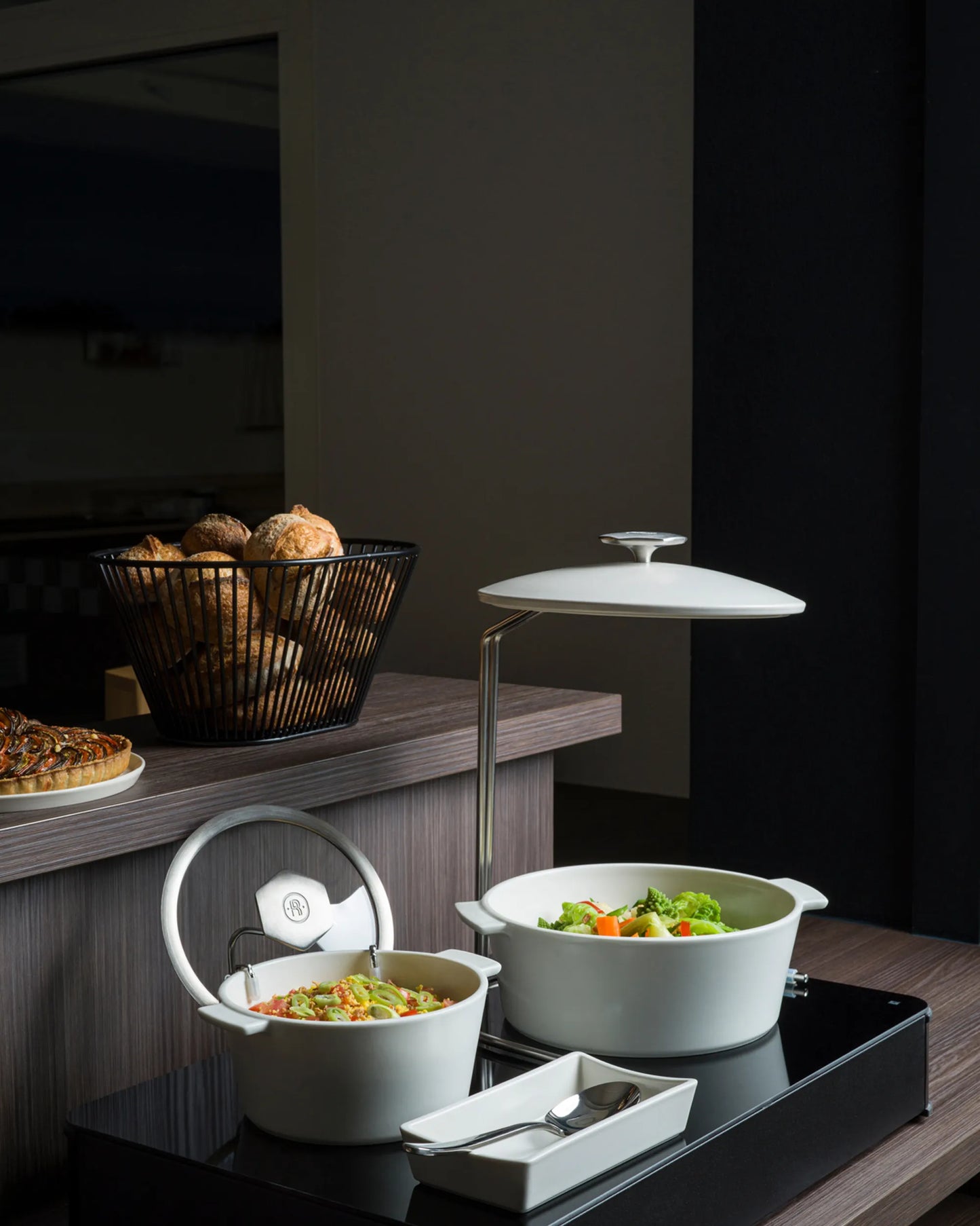 Revol REVOLUTION 2 LID REST Stainless steel SKU: '645051
