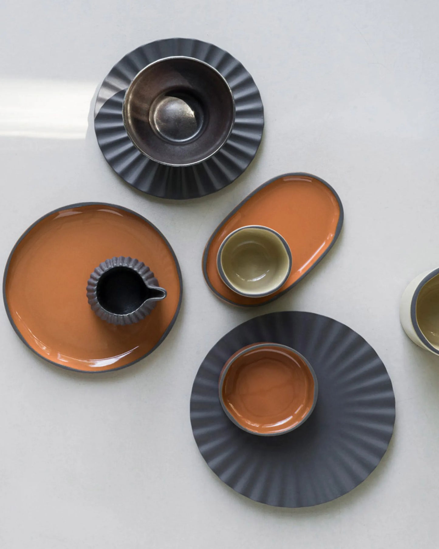 Revol PEKOE SAUCER /PLATE 14CM Black Smooth SKU: '653630