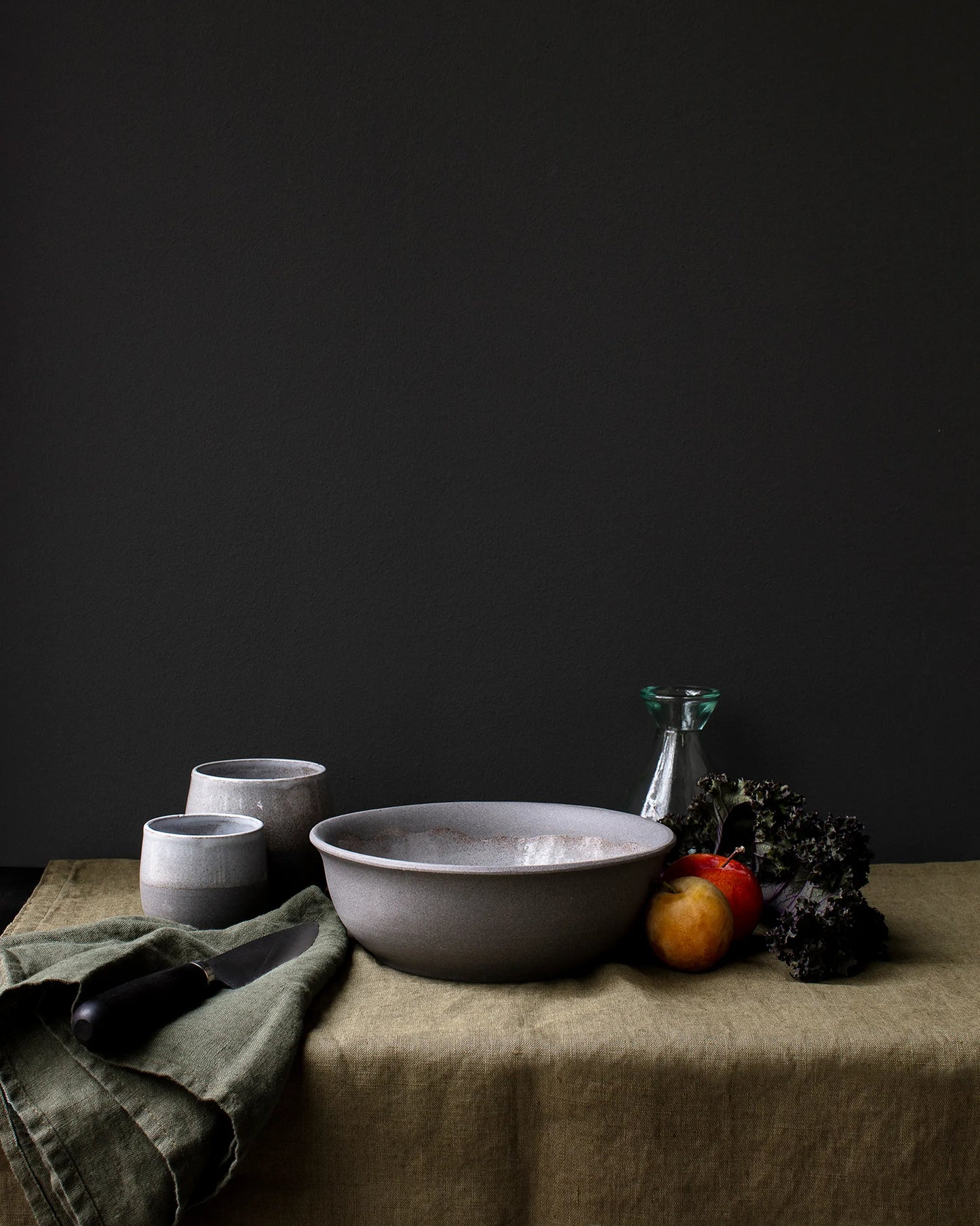 Revol NO.W MUG WITH HANDLE 33CL Matt grey Recyclay SKU: '654813