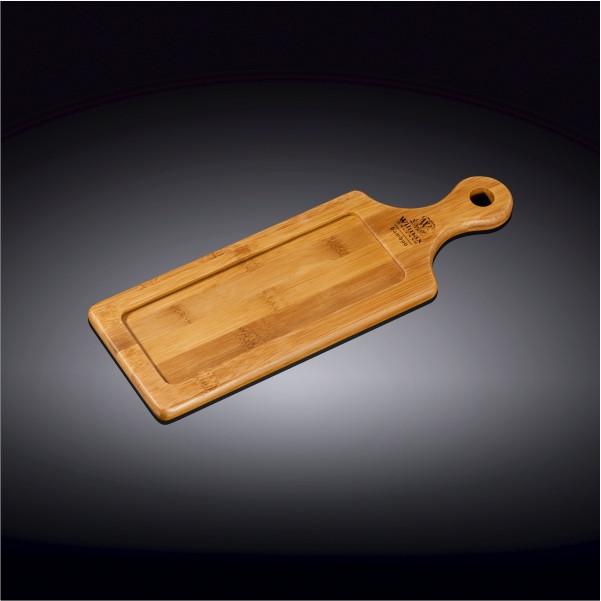 Wilmax Natural Bamboo Tray 11" X 3.75" | 28 X 9.5 Cm SKU: WL-771004/A