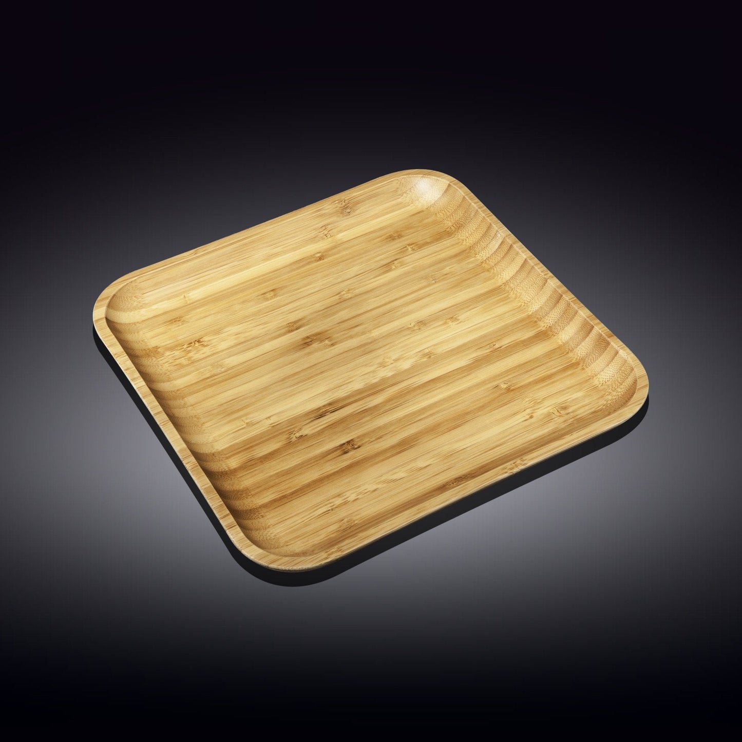 Wilmax Natural Bamboo Platter 12" X 12" | 30.5 Cm X 30.5 Cm SKU: WL-771025/A