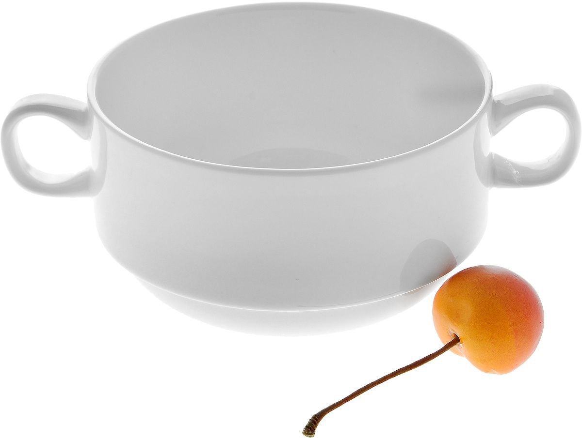 Wilmax Fine Porcelain Soup Cup  4" | 10 Cm 10 Fl Oz | 300 Ml SKU: WL-991025/A