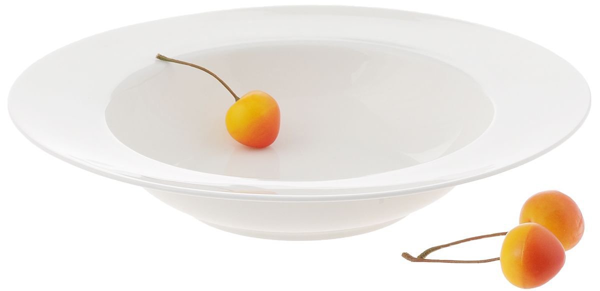Wilmax Fine Porcelain Deep Plate 10" | 25.5 Cm  20 Oz | 600 Ml SKU: WL-991218/A