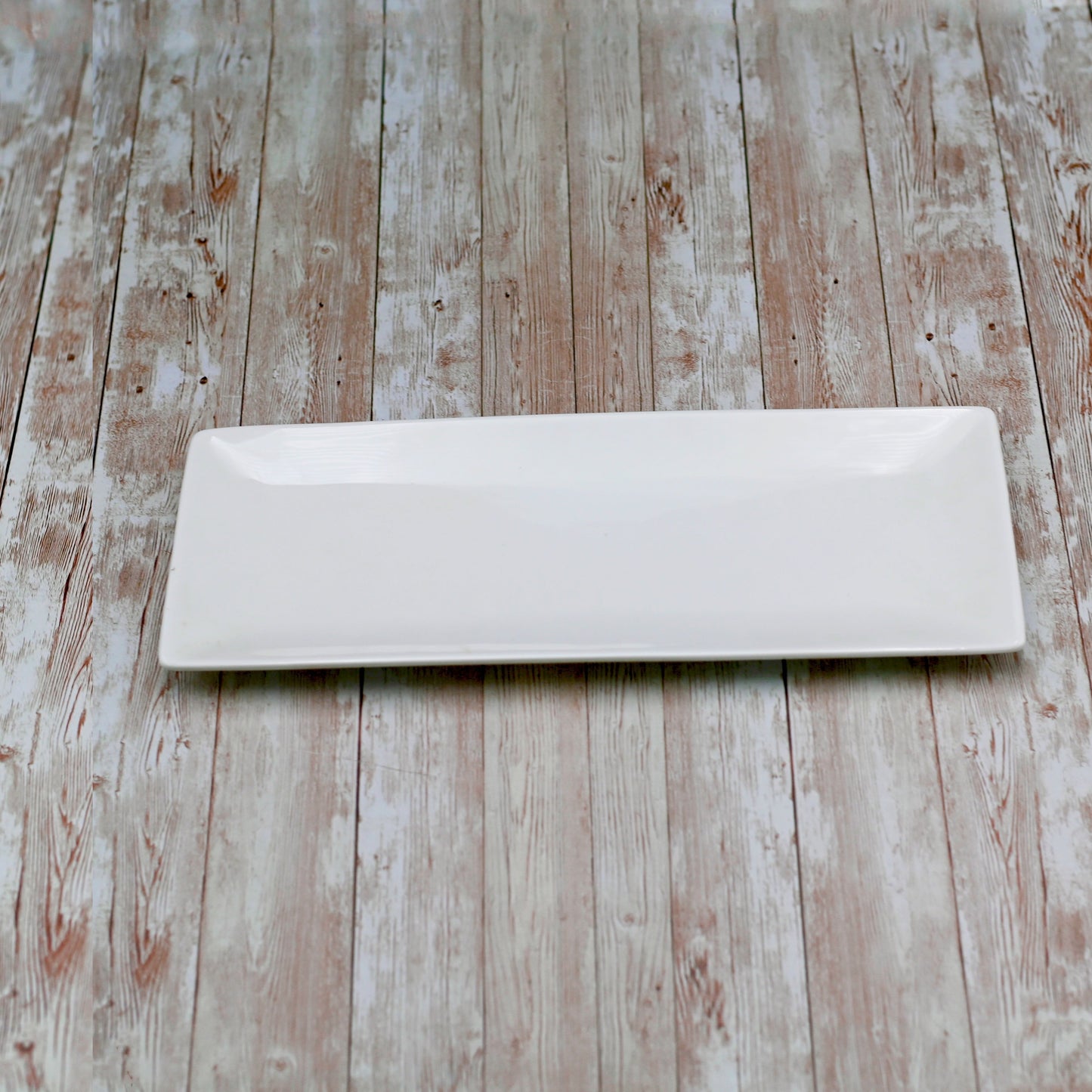 Fine Porcelain Sushi/Canape Dish 14" X 5.5" | 36 X 14 Cm WL-992016/A