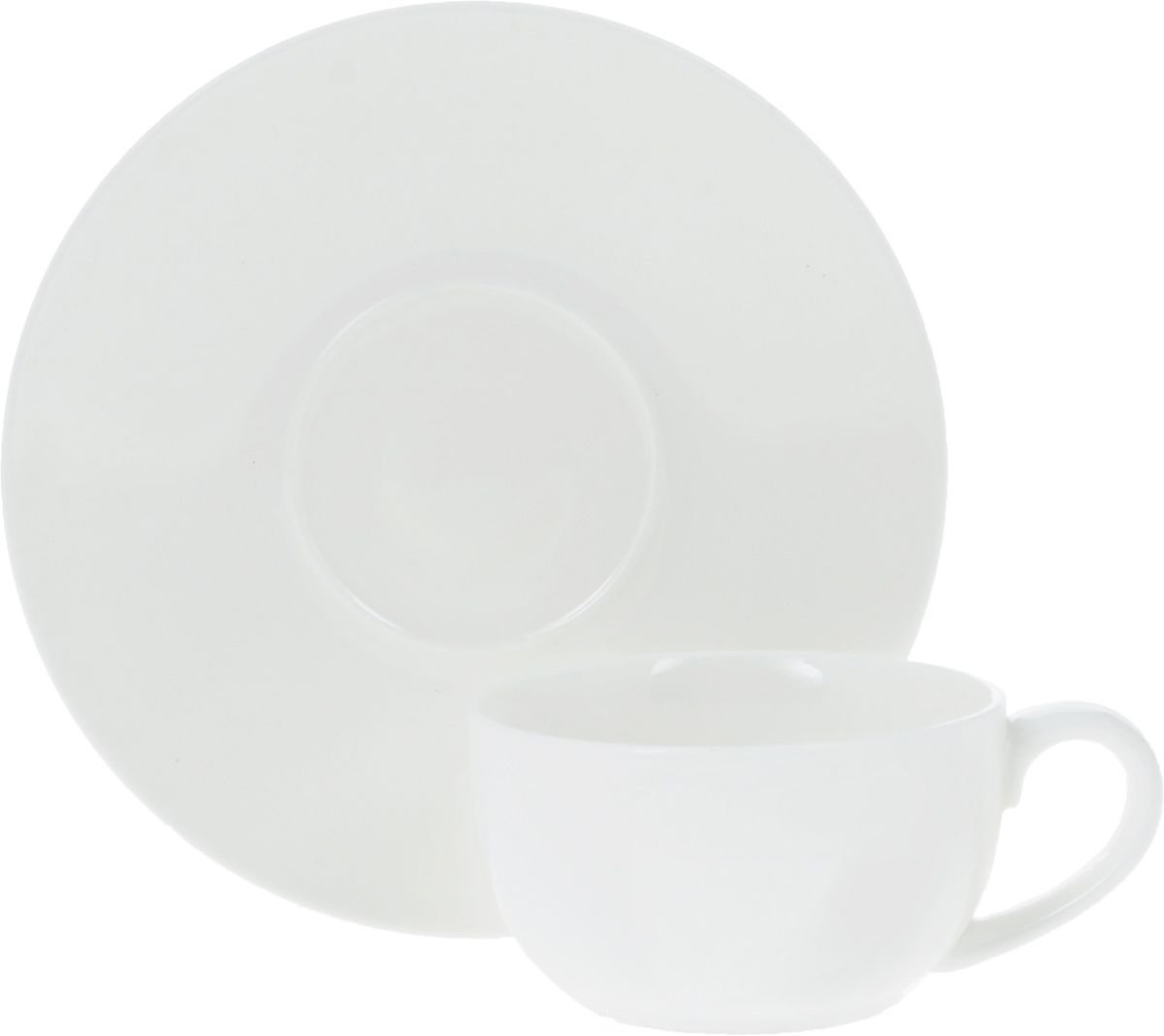 Wilmax Fine Porcelain 8 Oz | 250 Ml Tea Cup & Saucer SKU: WL-993000/AB