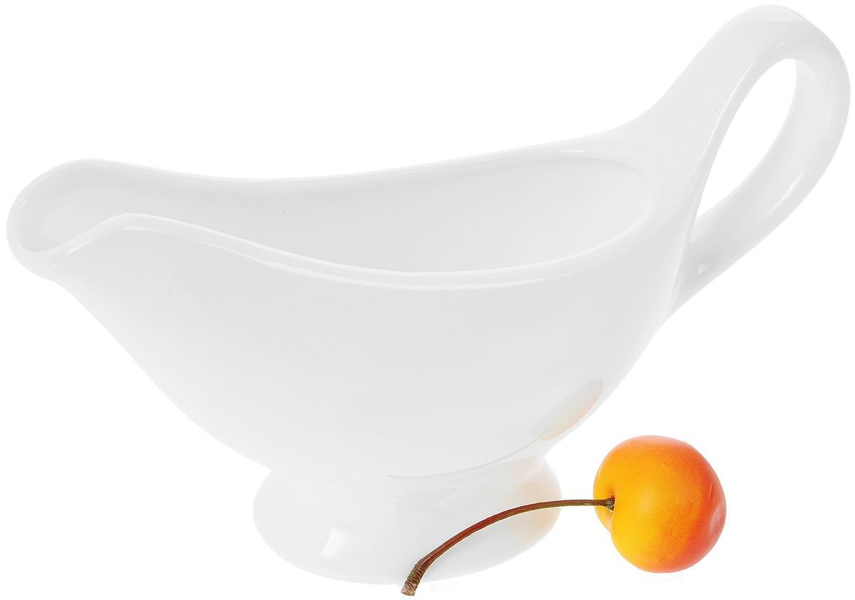 Wilmax Fine Porcelain Sauce Boat 6 Oz | 170 Ml SKU: WL-996013/A