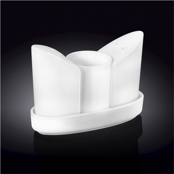 Wilmax Fine Porcelain Salt & Pepper Set SKU: WL-996117/SP