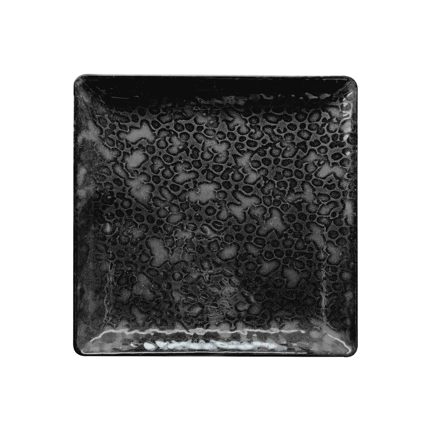 JL Coquet JUNGLE - Assiette carree 24 cm 9.45 Inch SKU: ACC1020JUBKNPAI000