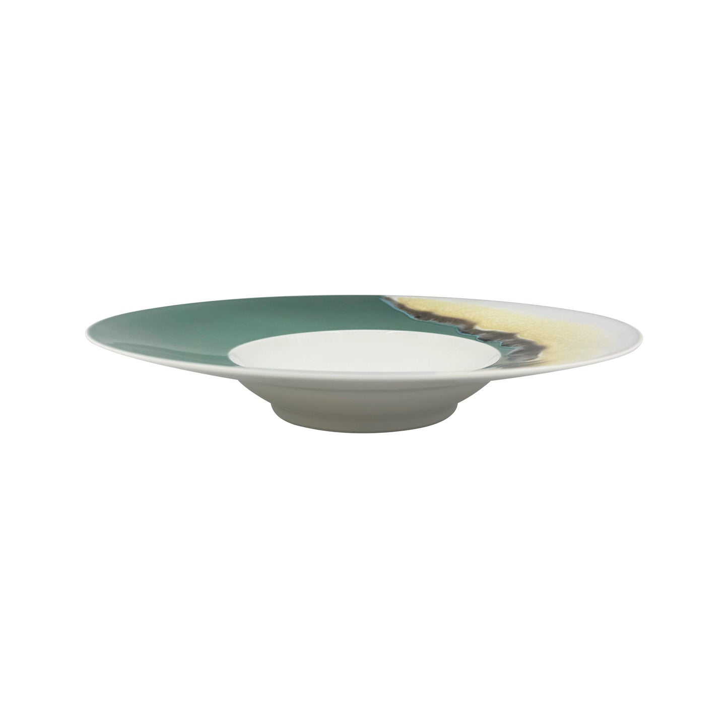 JL Coquet PAYSAGE Iriomote - Assiette creuse ? aile JDC 10.63 Inch SKU: JDC1052IRIOCREM000